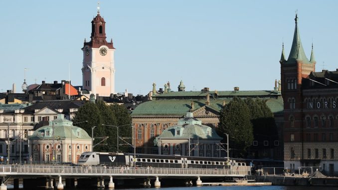 Utforska svenska högar illustration